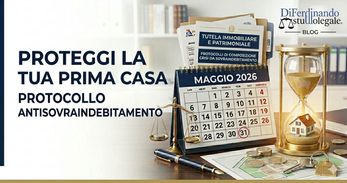 Prima casa — Prima casa e sovraindebitamento: quando si può salvare l'abitazione