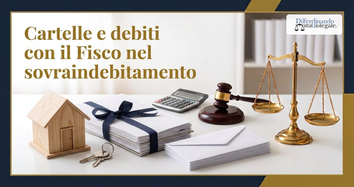 Cartelle e debiti con il Fisco nel sovraindebitamento