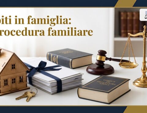 Debiti in famiglia: la procedura familiare