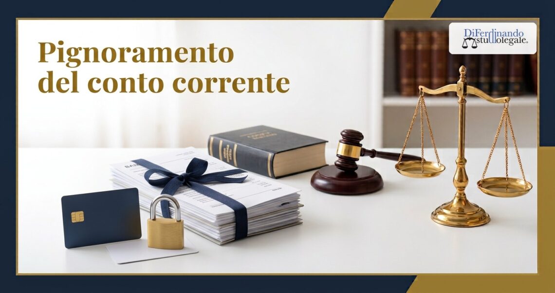 Pignoramento del conto corrente