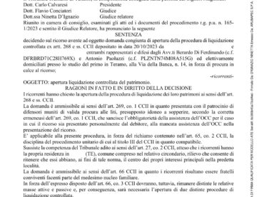 Azione revocatoria — Due fratelli, 610.000 euro di debiti e la casa messa all'asta: il Tribunale apre la liquid