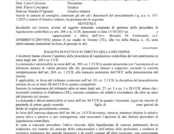 Fideiussione — Il padre aveva garantito il mutuo del figlio: con la procedura familiare si fermano insiem