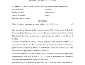 Cessione del quinto — Cessione del quinto, delega e pignoramento sullo stipendio: il Tribunale di Teramo li azze