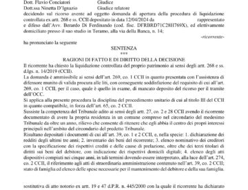 Terzo assuntore — Un terzo mette i soldi per la procedura: come funziona l'assuntore nella liquidazione cont