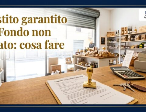 Prestito garantito dal Fondo di garanzia non pagato