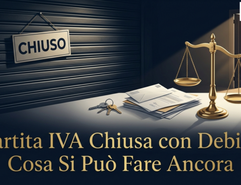 Partita IVA chiusa con debiti: cosa si può fare ancora